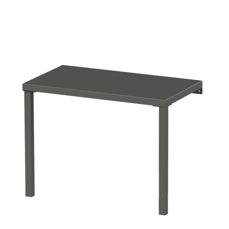 BOOTH WITH FUME EXTRACTION ARM & TABLE - Image 2